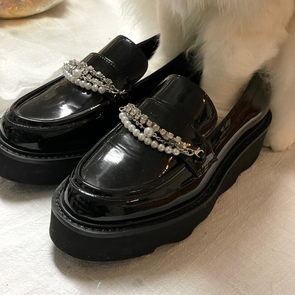 Stuart Weitzman Peardrop Loafers Us Size 5c / Eu … - image 4